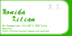 monika kilian business card